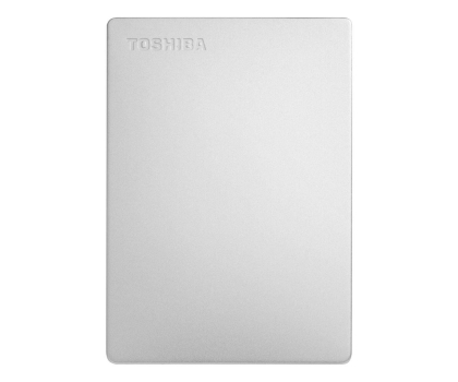 Dysk zewnętrzny TOSHIBA Canvio Slim 2TB, USB 3.0, silver